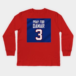 Damar Hamlin (10) Kids Long Sleeve T-Shirt